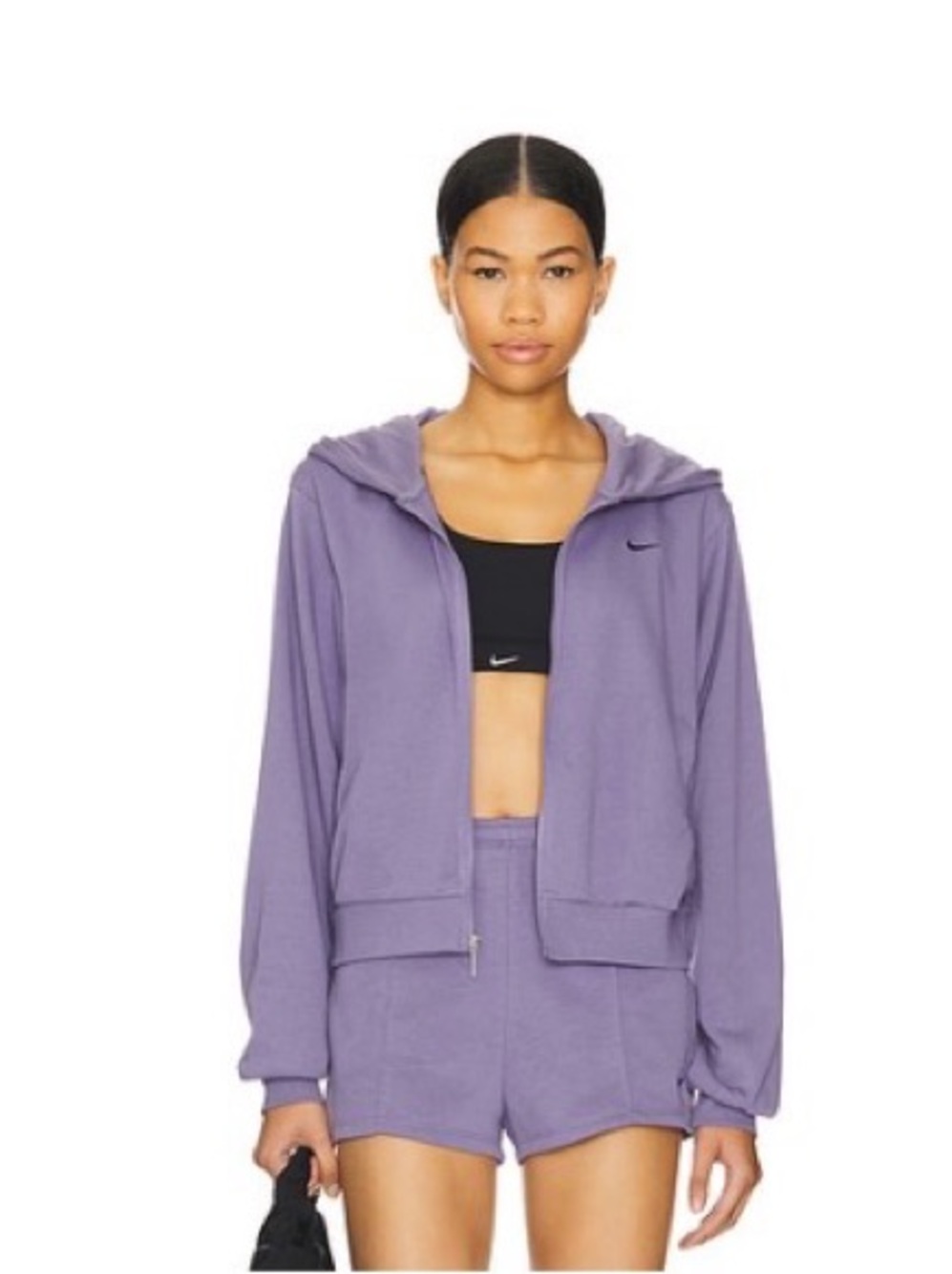 Nike Women’s Lavender Zip Hooded Sweatshirt